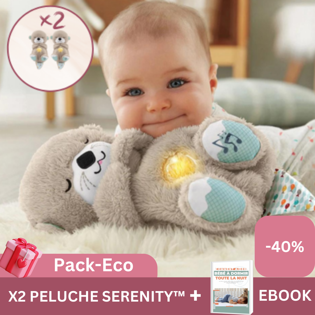 Peluche Serenity™ | Compagnon Apaisant pour Bébé