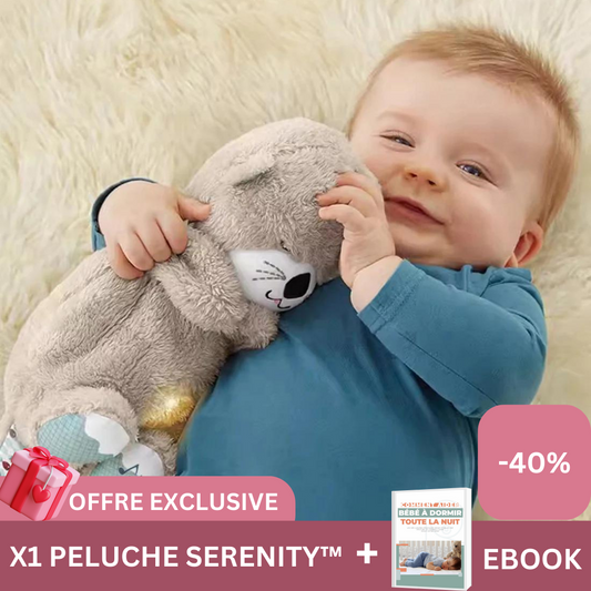 Peluche Serenity™ | Compagnon Apaisant pour Bébé