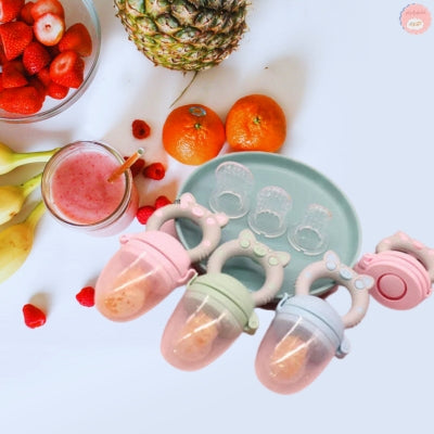 Tétine mangeoire pour fruits en silicone pour bébé I FruityPop™ – Three  Hugs - Puériculture, Mode et Accessoires de bébé
