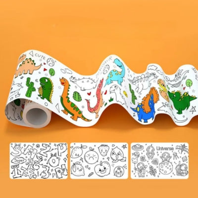 CréaRoll™ | Rouleau  Papier De Coloriage